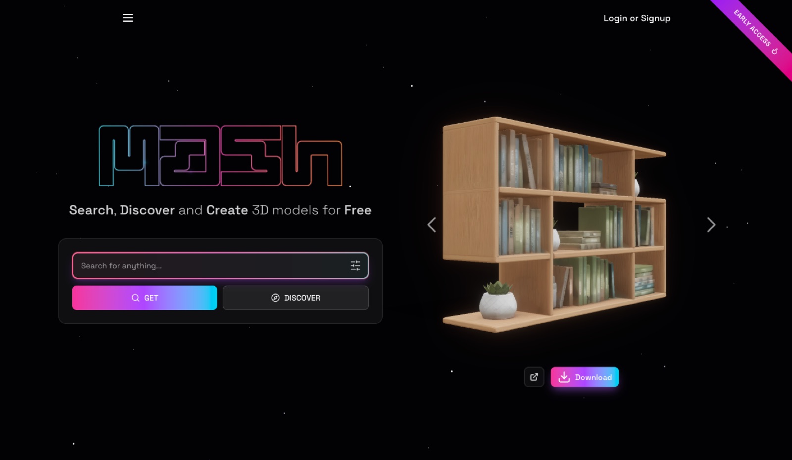 Mash screenshot